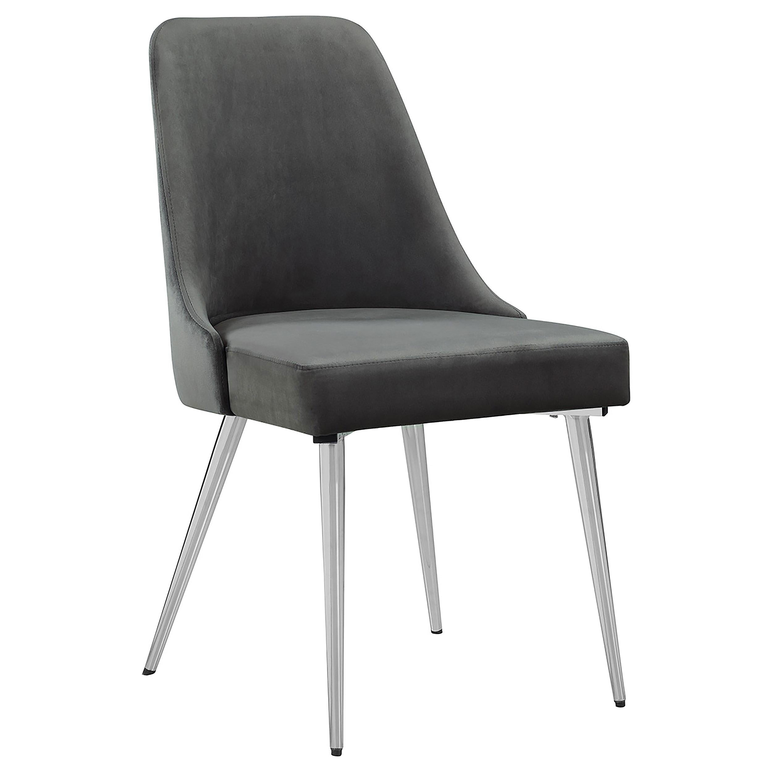 Coaster Furniture Cabianca 191442 Upholstered Dining Side Chair - Grey IMAGE 1
